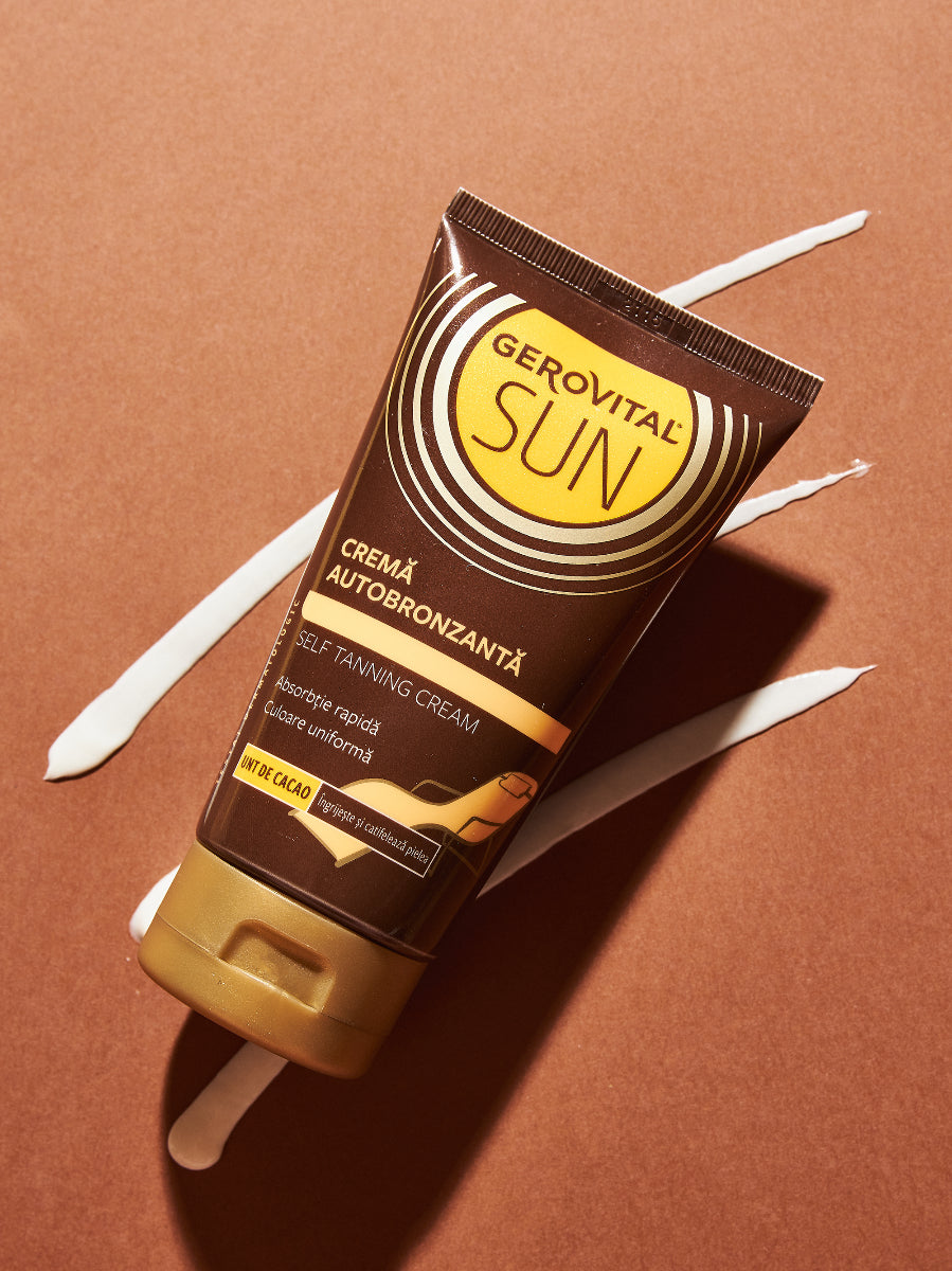 Self Tanning Cream, Gerovital Sun, 150ml