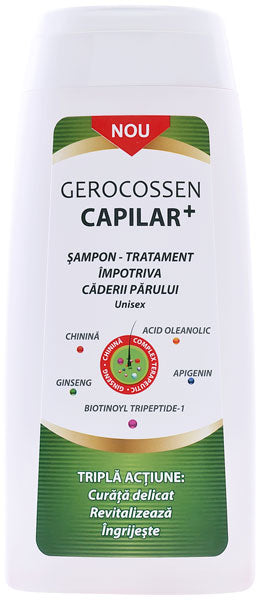 Hair loss treatment kit Capilar+ from Gerocossen - Shampoo, Hair Conditioner & Lotion