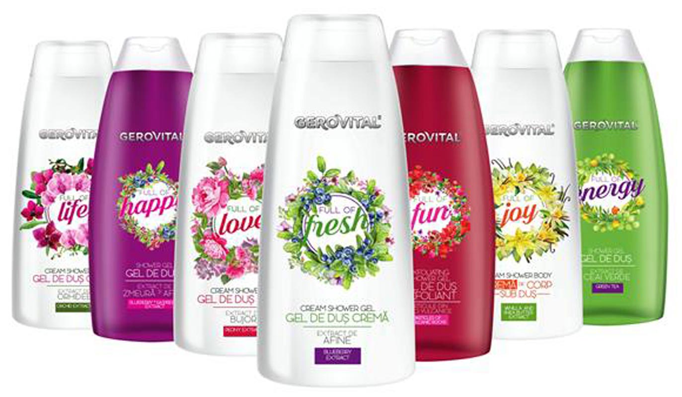 Shower gel - Gerovital - 250 ml