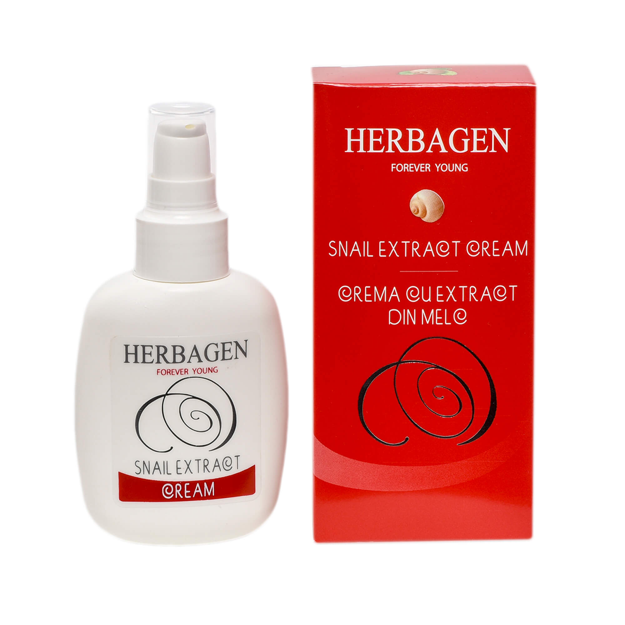 Snail extract cream - Herbagen - 100g
