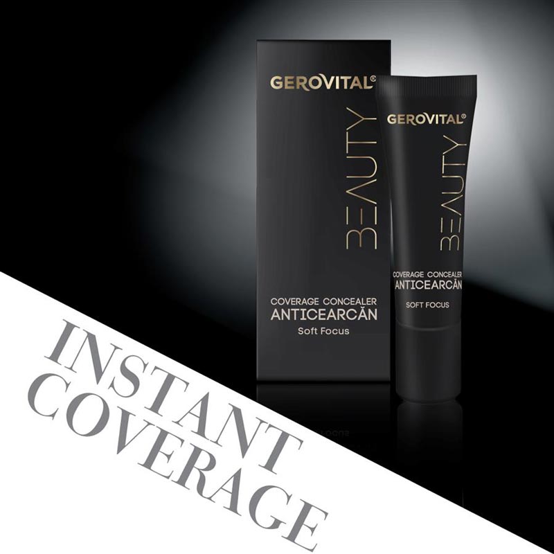 Soft Focus Coverage Concealer - Gerovital Beauty - 15 ml