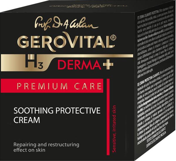 Soothing protective cream - Gerovital H3 Derma+ Premium Care - 50 ml
