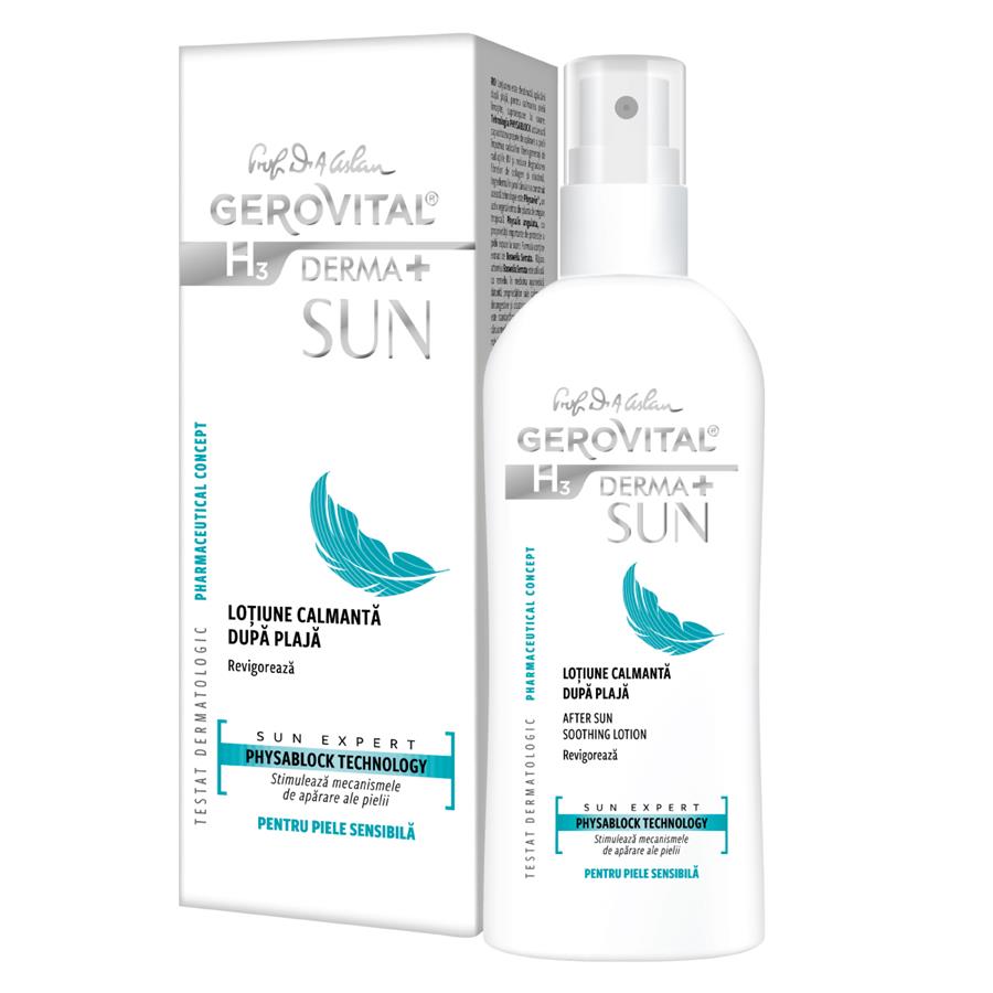 Soothing Lotion After Sun - Gerovital H3 Derma+ Sun Expert - 150 ml