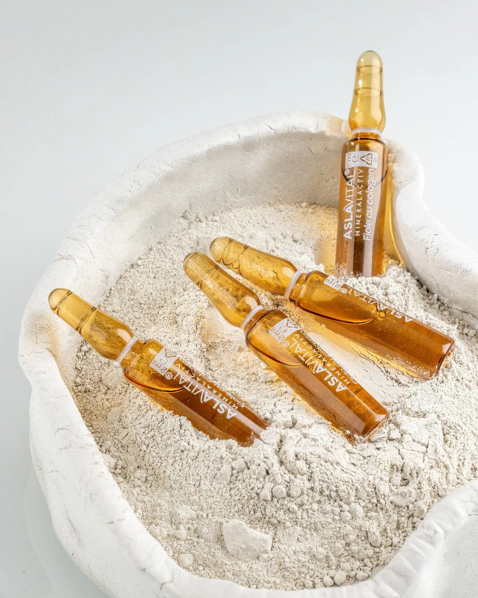 Collagen ampoules - Aslavital Mineralactiv - 10 vials x 2 ml