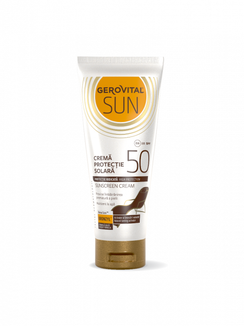 Sun Protection Cream SPF 50 - Gerovital Sun - 100 ml
