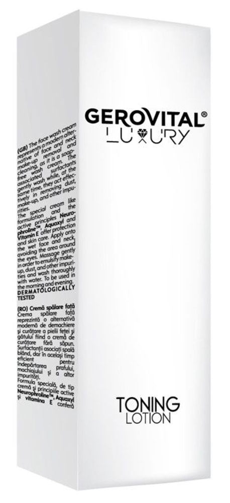 Toning Lotion - Gerovital Luxury - 120 ml