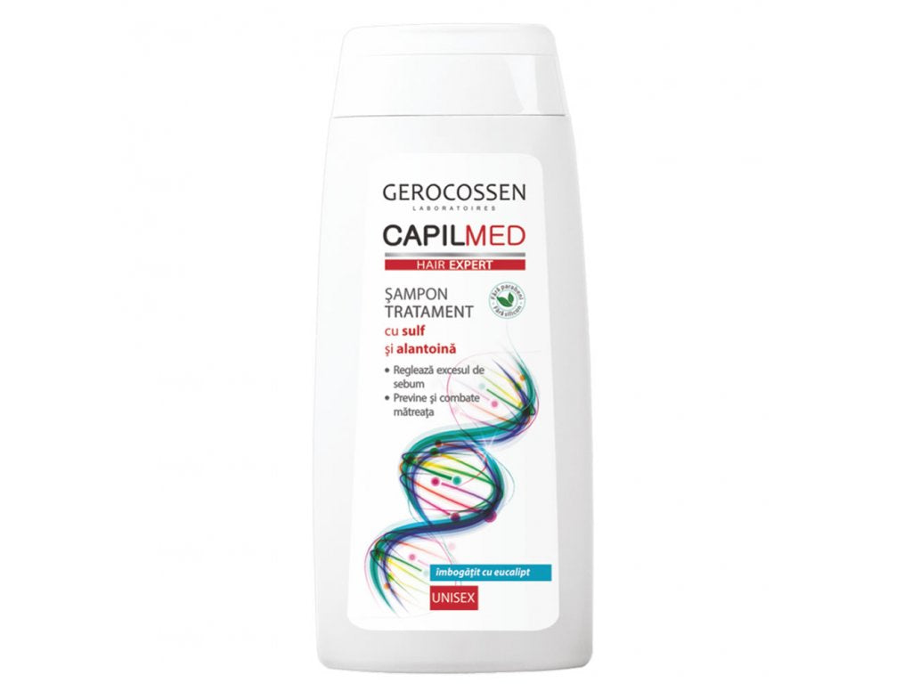 Treatment shampoo, for oily hair, Capilmed - Gerocossen - 275 ml