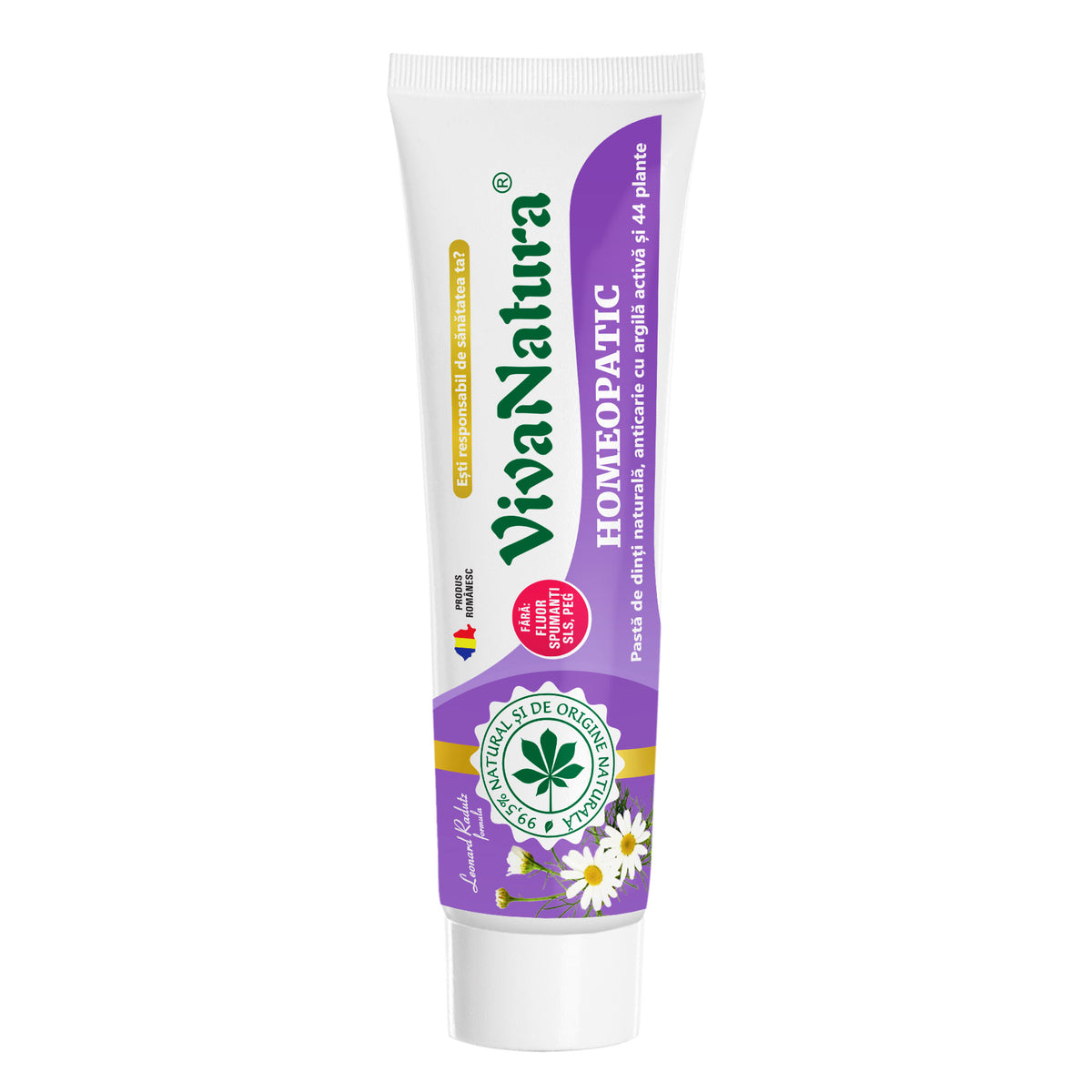 VivaNatura Gennadent Homeopatic Botanical Toothpaste, 150 ml