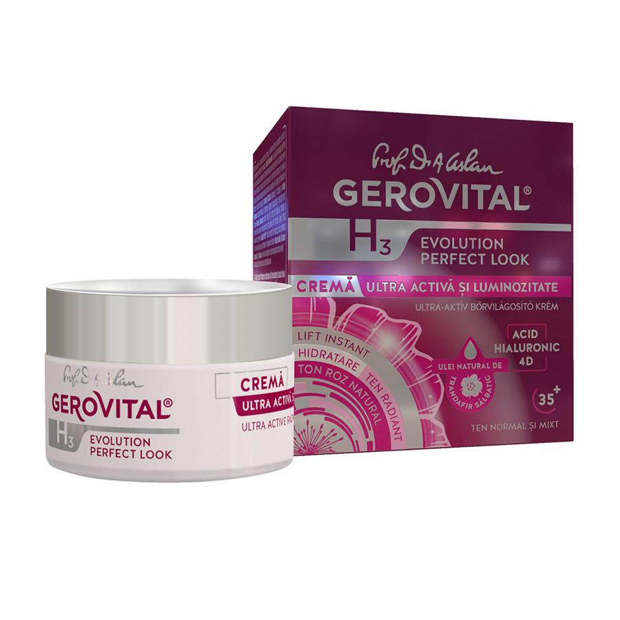 Ultra-Active Radiance Skin Lightening Cream - Gerovital H3 Evolution Perfect Look - 50 ml