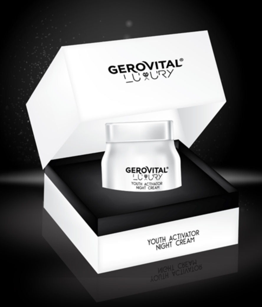 Youth activator night cream - Gerovital Luxury - 50 ml