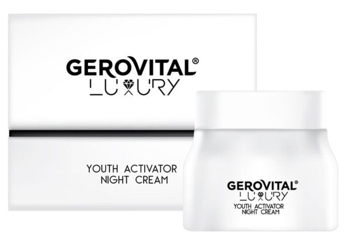 Youth activator night cream - Gerovital Luxury - 50 ml