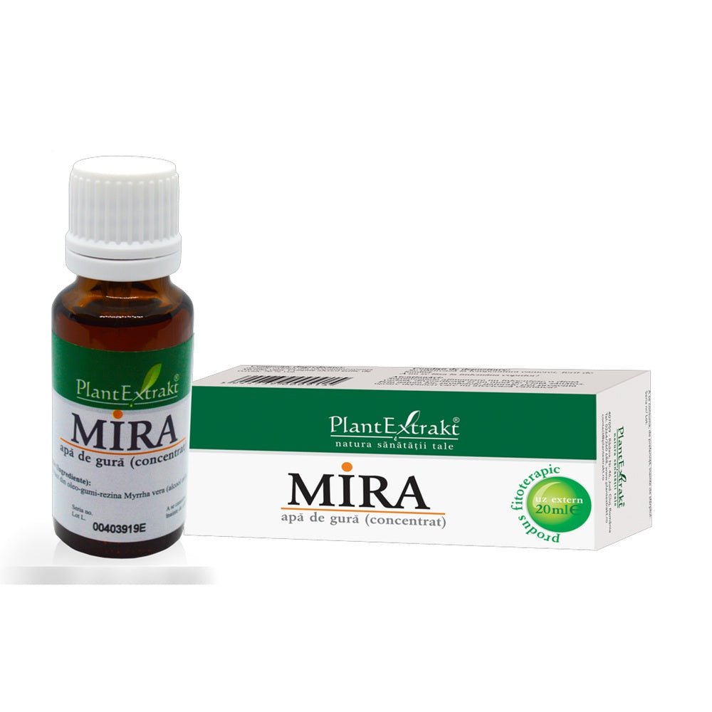 Plantextrakt Mira Concentrated Botanical Mouthwash, 20 ml