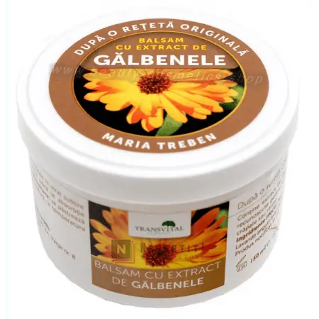 Marigold (Calendula) extract balm - Transvital Cosmetics - 150 ml