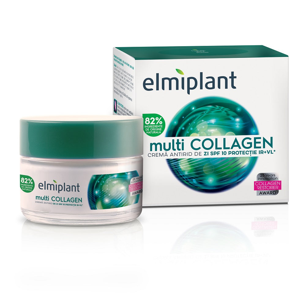 Elmiplant Collagen Anti-Wrinkle Day Cream, 50 ml