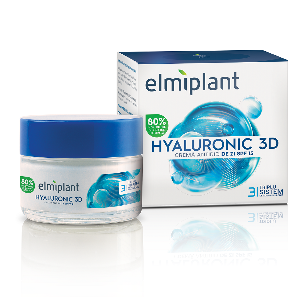 Elmiplant Hyaluronic Daily Smoothing Cream, 50 ml