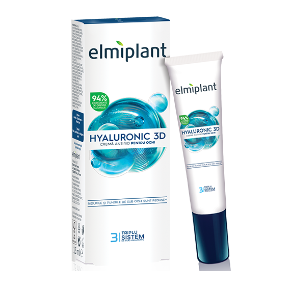Elmiplant Hyaluronic Smoothing Eye Cream, 15 ml