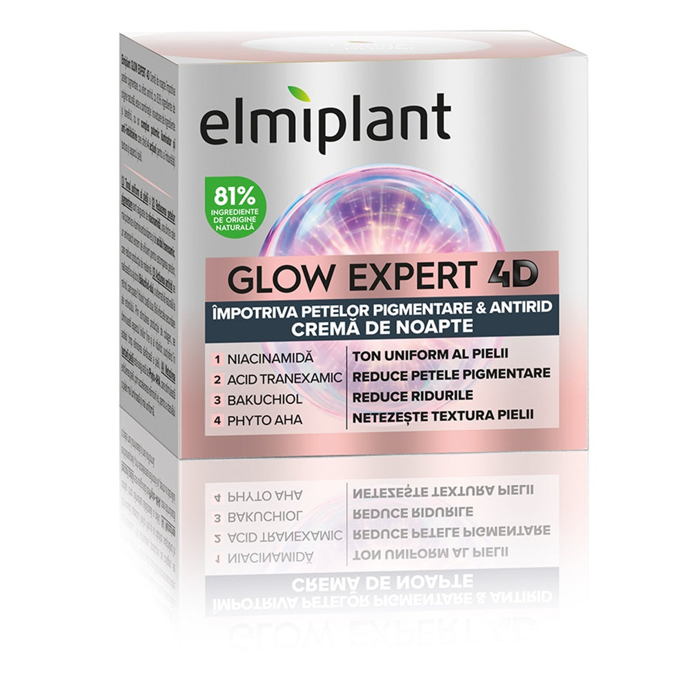 Elmiplant Glow Expert Dark Spot Night Cream, 50 ml