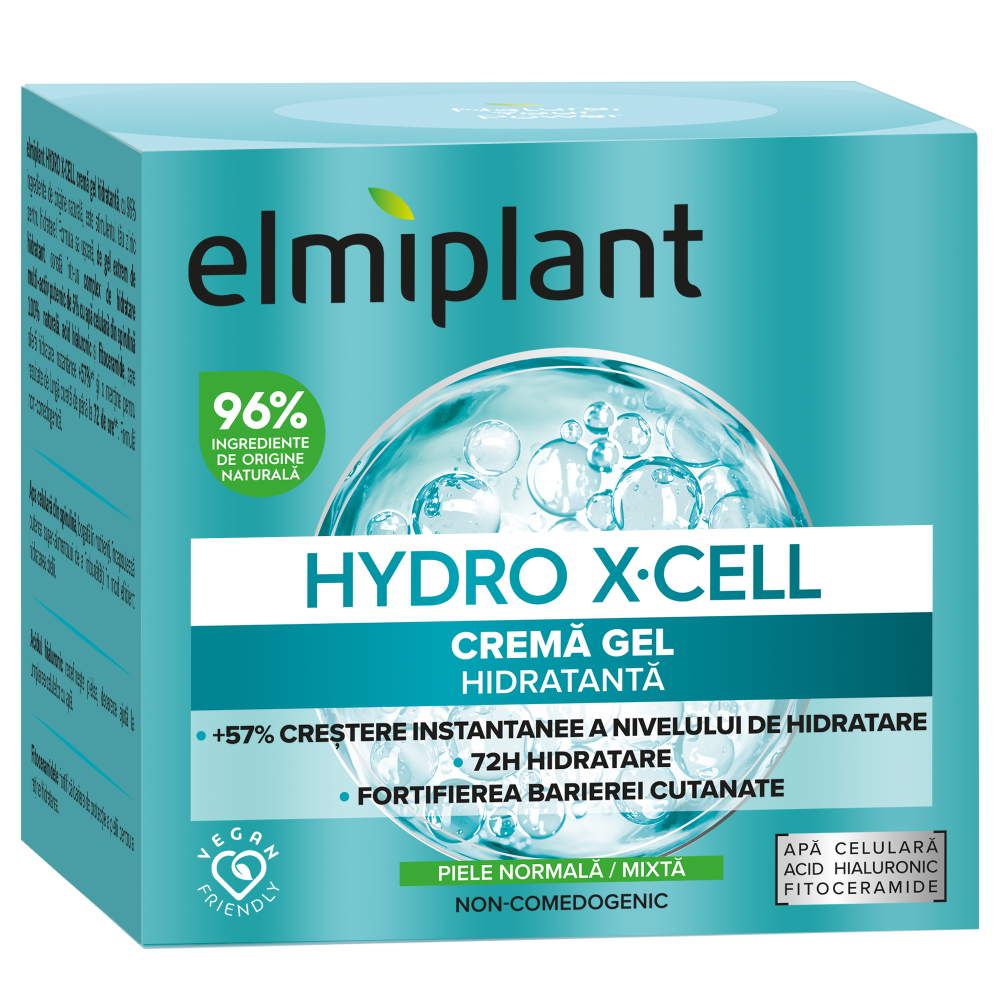 Elmiplant Hydra-Fresh Gel Cream for Normal & Combination Skin, 50 ml
