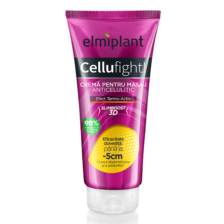 Elmiplant Cellufight Smoothing Body Massage Cream, 200 ml