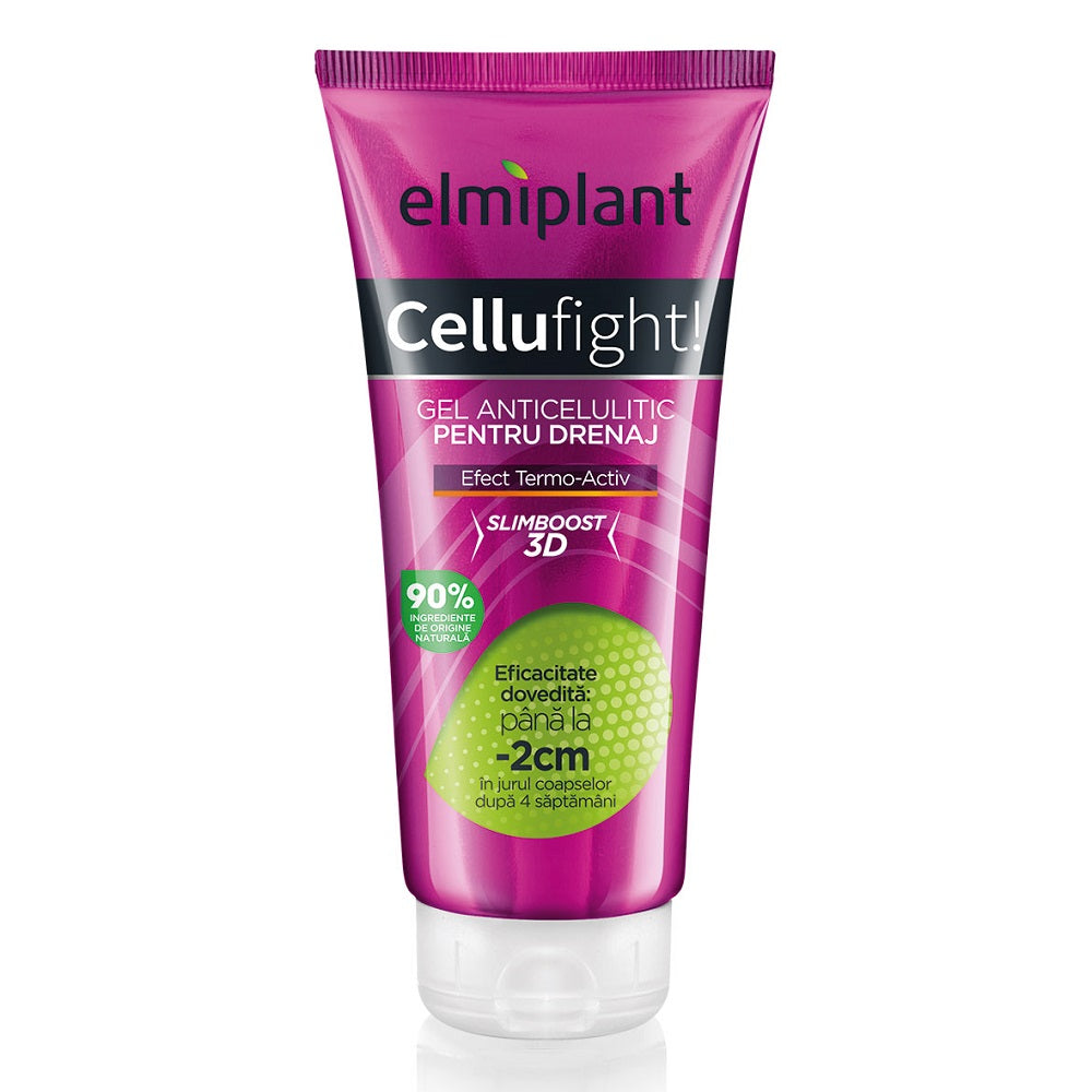 Elmiplant Cellufight Draining Body Massage Gel, 200 ml