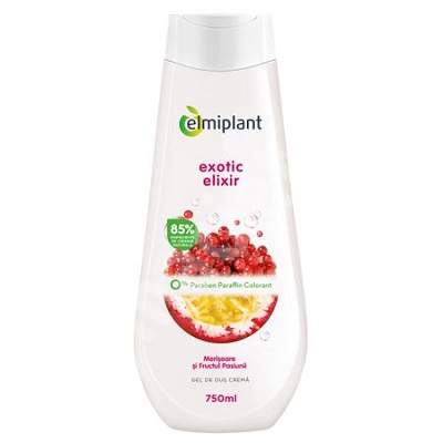 Elmiplant Cranberry & Passion Fruit Cream Shower Gel, 750 ml