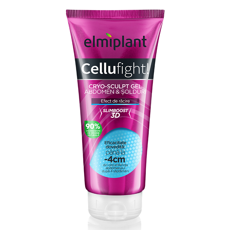 Elmiplant Cellufight Cryo-Sculpt Cooling Body Gel, 200 ml