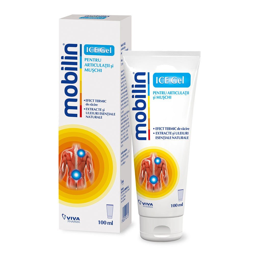 Viva Pharma Mobilin Ice Cooling Massage Gel, 100 ml