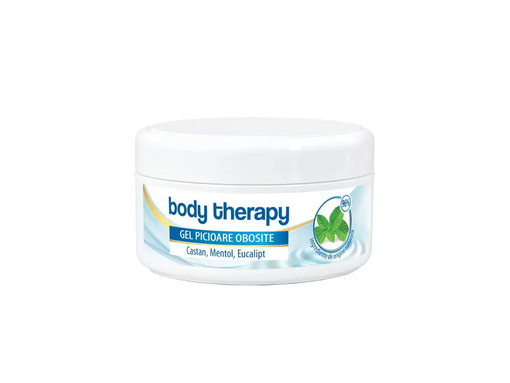 Gerocossen Body Therapy cooling gel for tired legs 190 ml jar