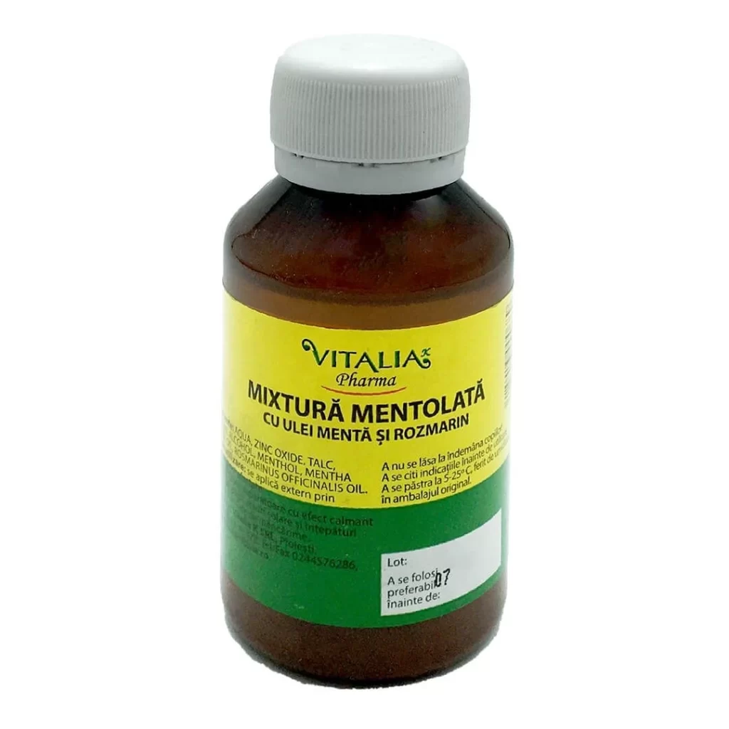Viva Pharma Mint & Rosemary Menthol Skin Lotion, 100 g