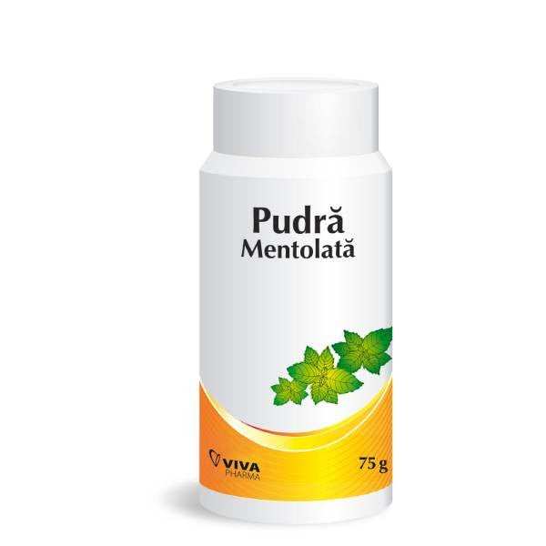 Viva Pharma Menthol Fresh Body Care Powder, 75 g