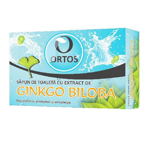 Ortos Ginkgo Biloba Botanical Cleansing Bar, 100 g