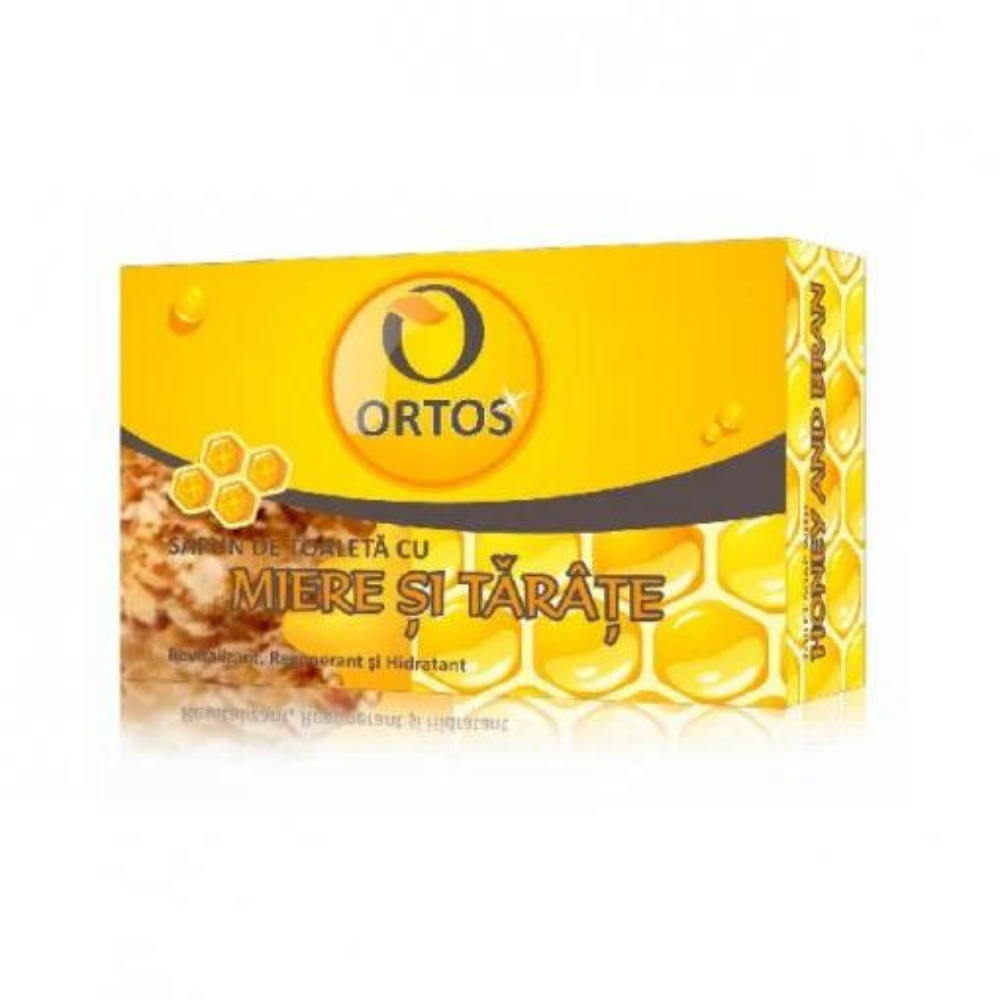 Ortos Honey & Bran Soft Touch Cleansing Bar, 100 g